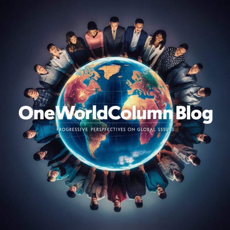 The Oneworldcolumn.Org Blog: Insightful Perspectives on Global Issues