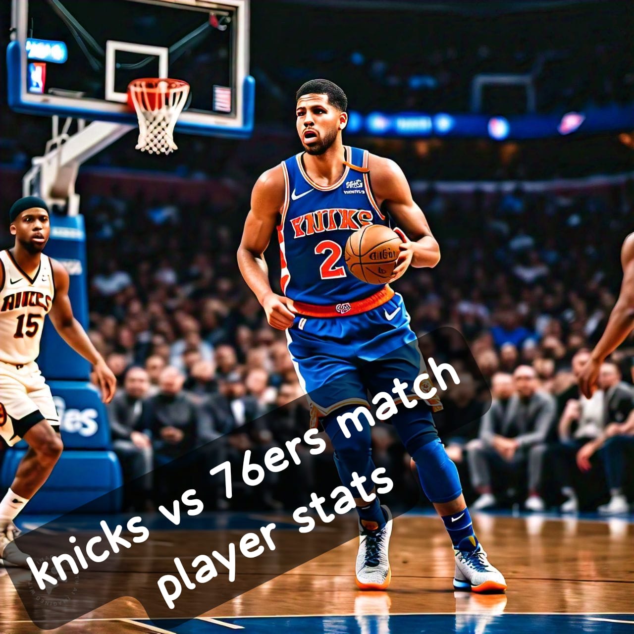 knicks vs 76ers match player stats