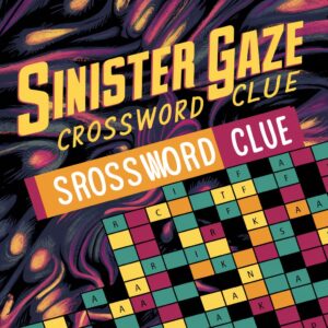 Sinister Gaze Crossword Clue