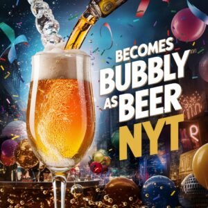 Becomes Bubbly as Beer NYT